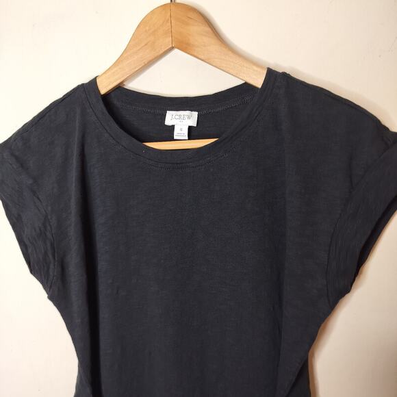 J. Crew Tie Waist T-Shirt Dress - Picture 4 of 7